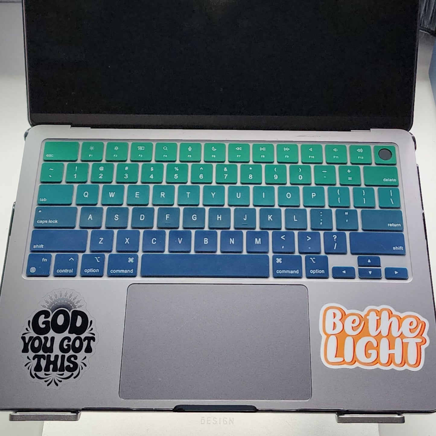 Be the Light (Bubble) Sticker - 3" Bright Vinyl Decal