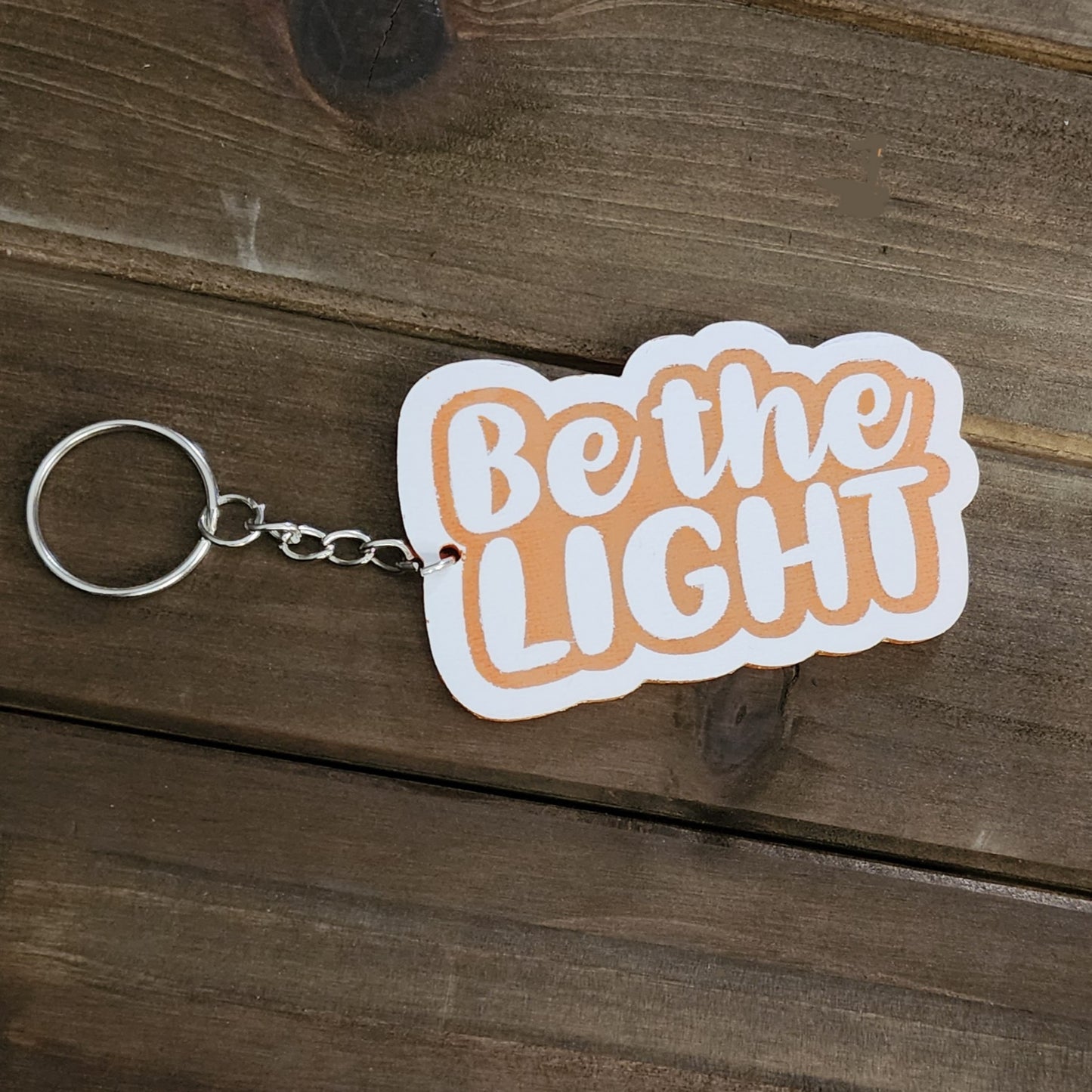 BE THE LIGHT KEYCHAIN