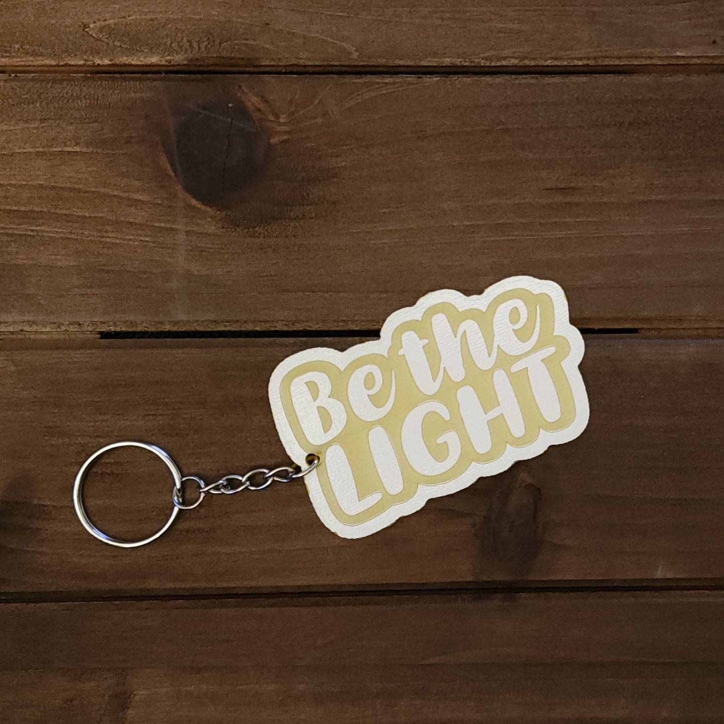 BE THE LIGHT KEYCHAIN