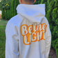 BE THE LIGHT (BUBBLE) UNISEX HOODIE