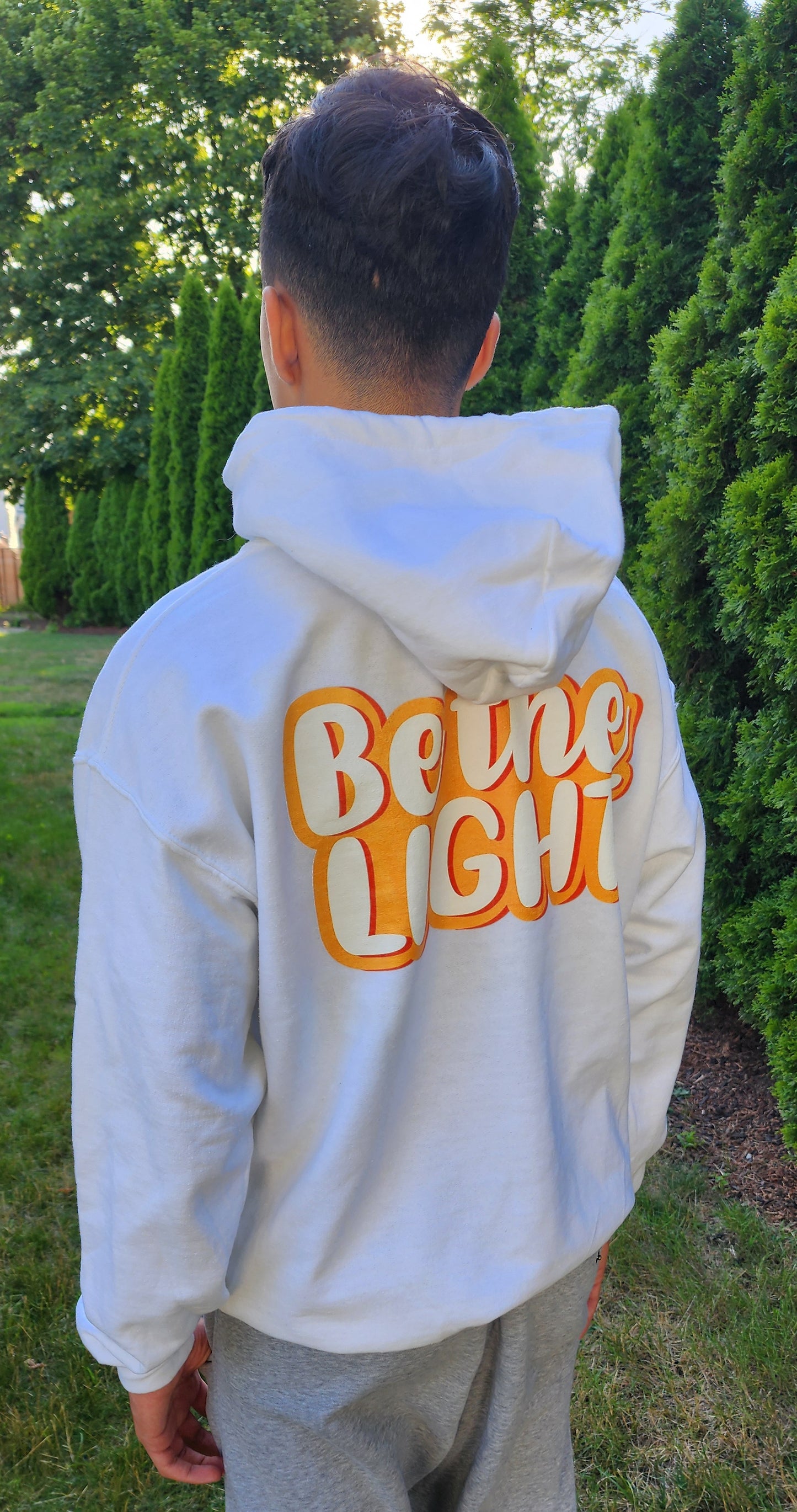 BE THE LIGHT (BUBBLE) UNISEX HOODIE