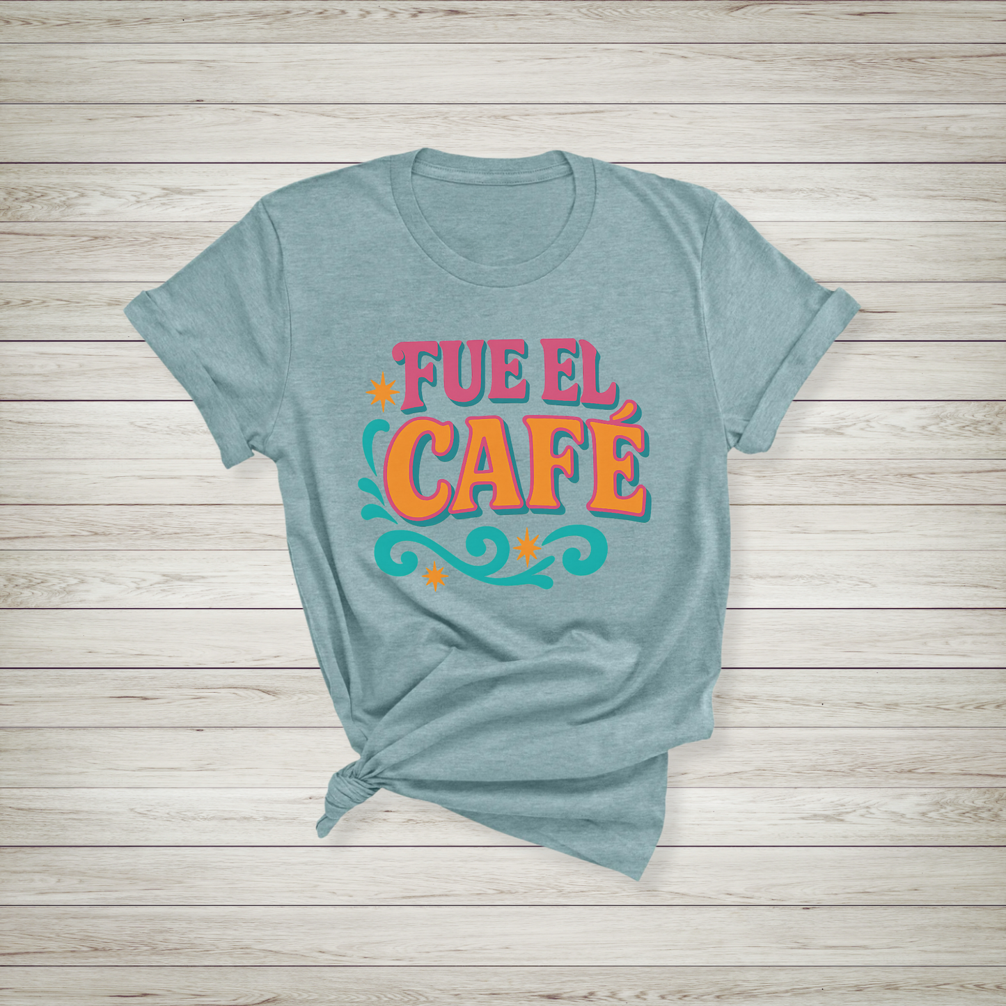 Fue el Café T-Shirt - Bold Retro Spanish Graphic Tee