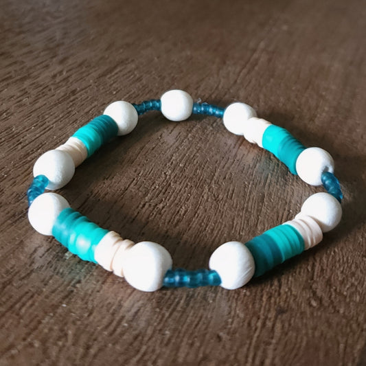 DEEP OCEAN BEADED BRACELET