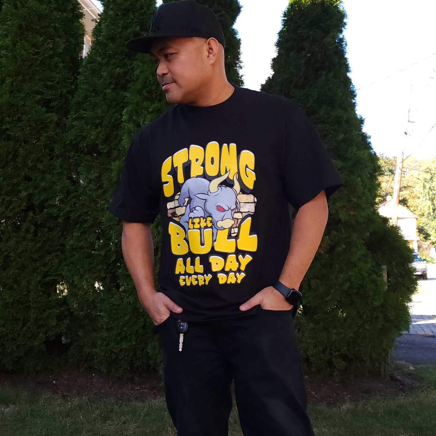 STRONG LIKE BULL STREETWEAR T-SHIRT