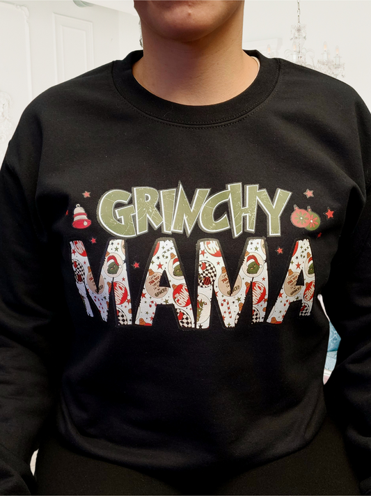 GRINCHY MAMA SWEATSHIRT